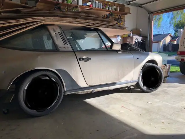 1982 porsche 911 sc targa roller shell rwd manual targa