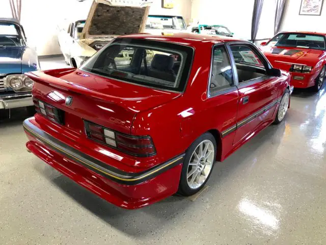1989 dodge shelby csx â€“ original vnt car #377 - 5 speed manual