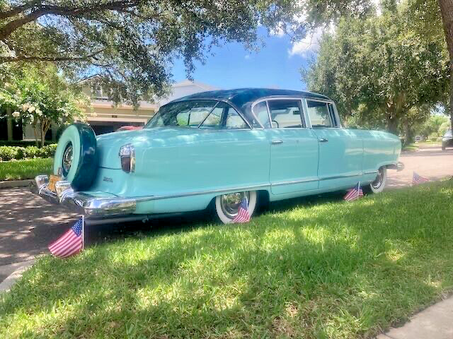 vintage classic 1955 55 amc american motors nash ambassador super cruiser sedan