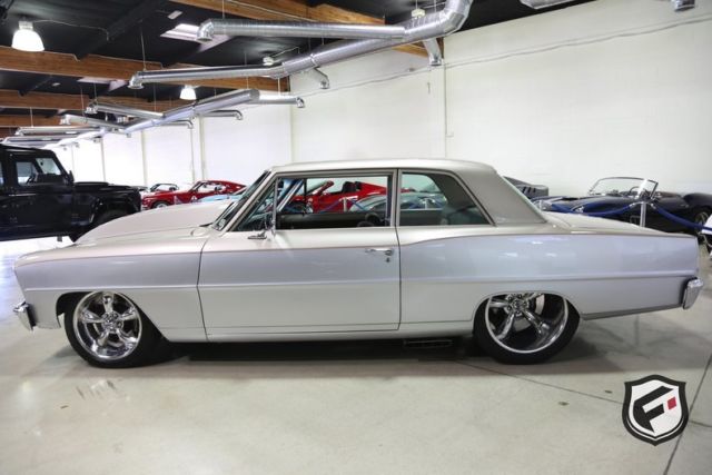 1966 pro street nova, big block, 900+ hp, full chassis, overdrive transmission!!