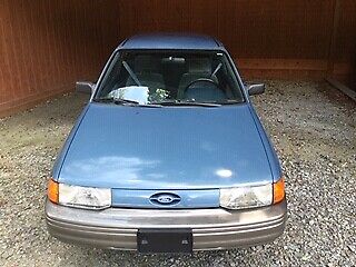 1992 ford escort lx/auto/71k original miles/led headlights/notchback/2-door