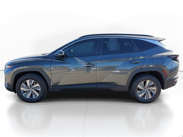 2022 hyundai tucson hybrid blue