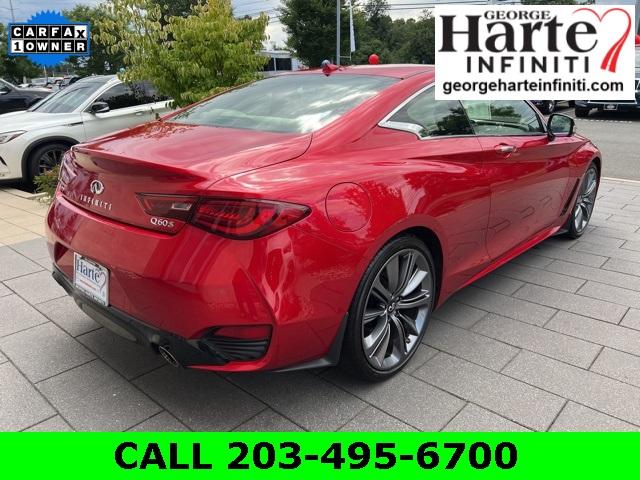 2021 infiniti q60 3.0t red sport 400