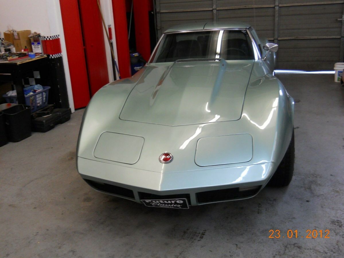 1973 corvrtte 454 t top stingray matching numbers 73k miles not restored