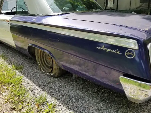 62 impala 2 door hard top