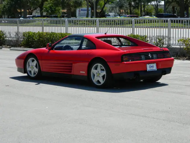 1991 ferrari 348 ts targa only 31k miles many records outstanding collectible