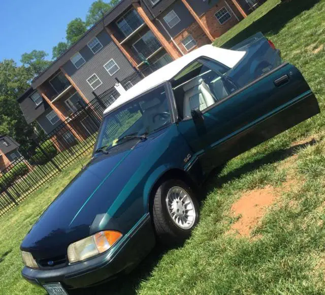 1990 ford 7up mustang convertable - lx 5.0 v8 limited edition rare