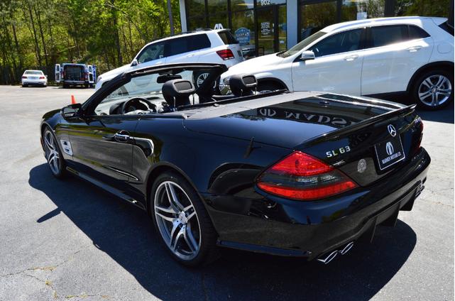 2009 mercedes-benz sl-class sl63 amg roadster