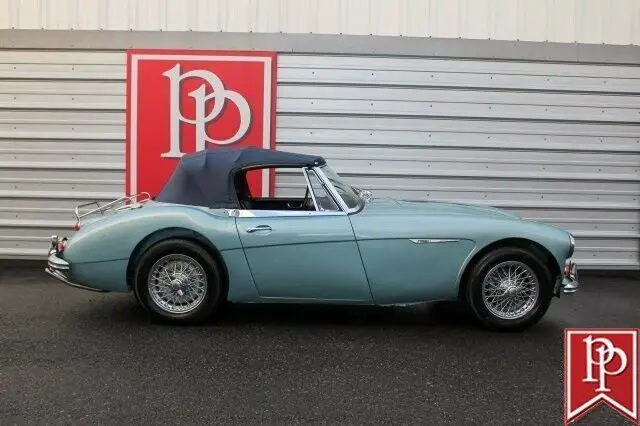 1967 austin healey 3000 mkiii bj8 65443 miles sky blue