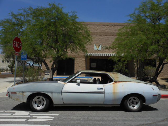 1973 amc javelin factory ac 103k miles orig paint orig window sticker no reserve