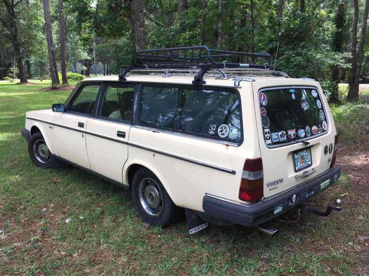 1984 volvo 240 wagon brown rwd manual dl