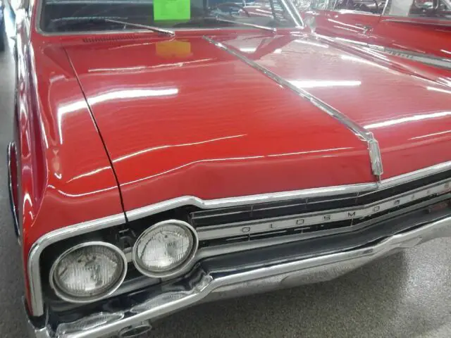 1965 oldsmobile 442 54209 miles red automatic