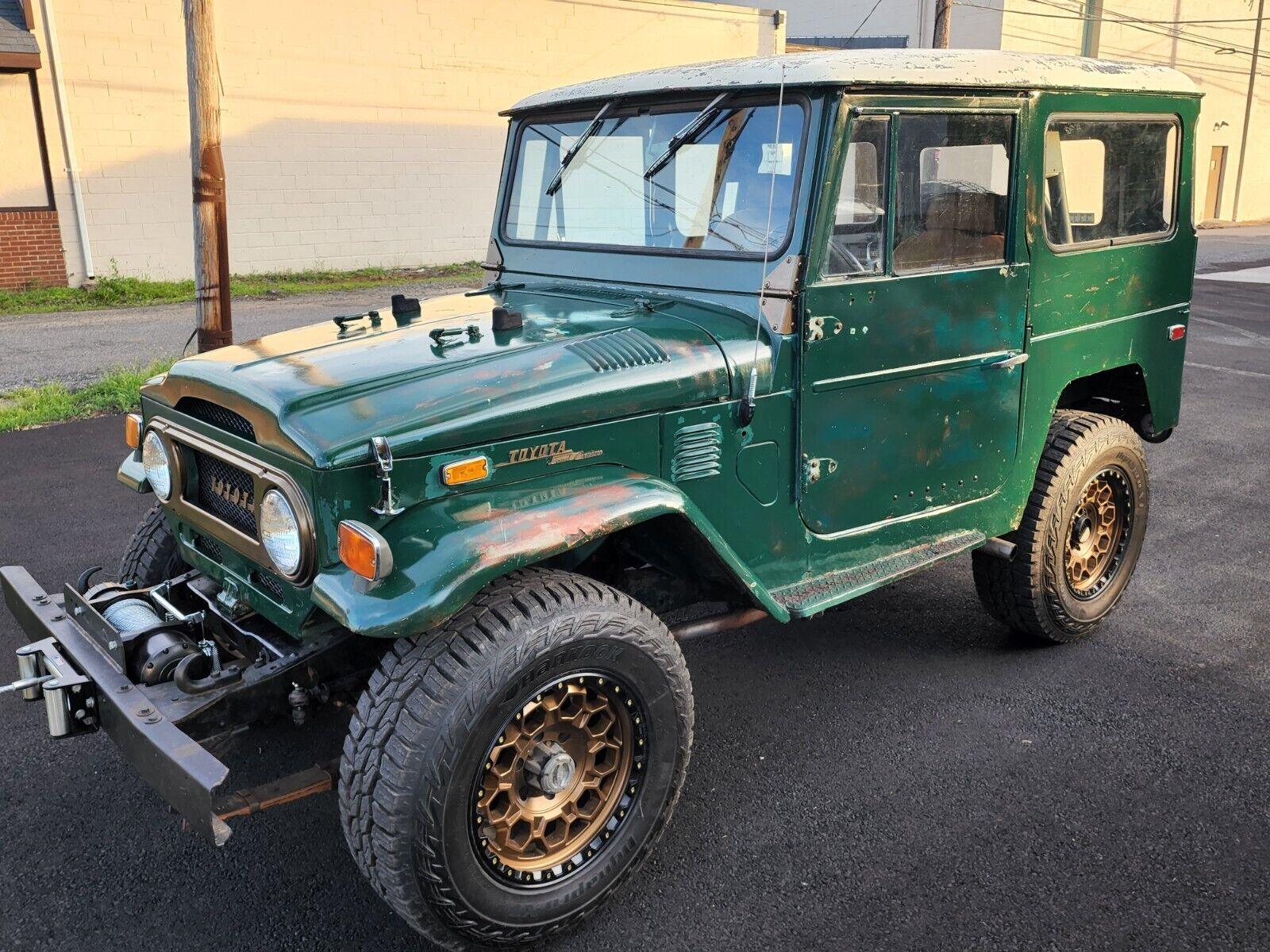 1972 toyota land cruiser fj40 79567 miles