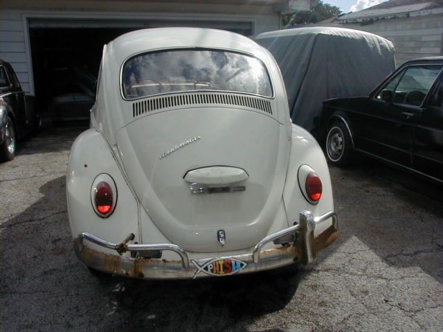 1967 volkswagen beetle sedan project car