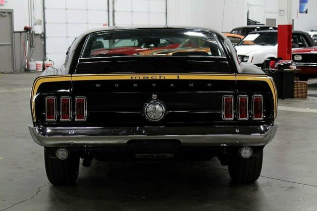 1969 ford mustang mach 1 97443 miles black coupe 390ci v8 automatic