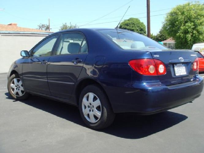 2006 toyota corolla le sedan in garden grove, ca