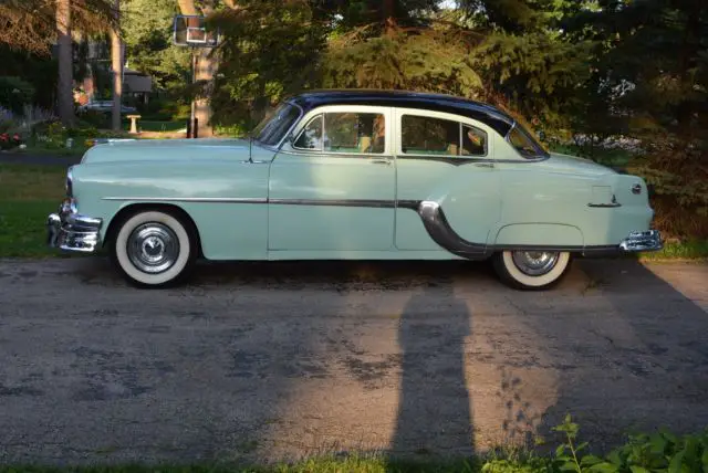 1954 pontiac deluxe chieftain original condition 4 dr sedan series 25