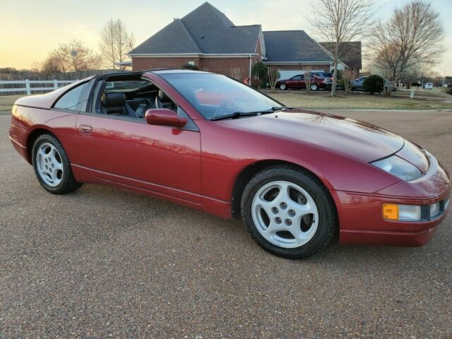 1994 nissan 300zx convertible red rwd automatic