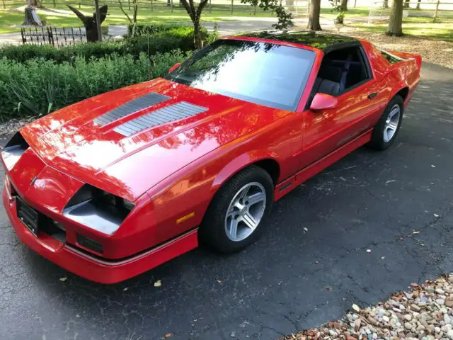 1988 chevrolet iroc z-28 camaro 5.7 tpi only 13,800 original miles t-tops loaded