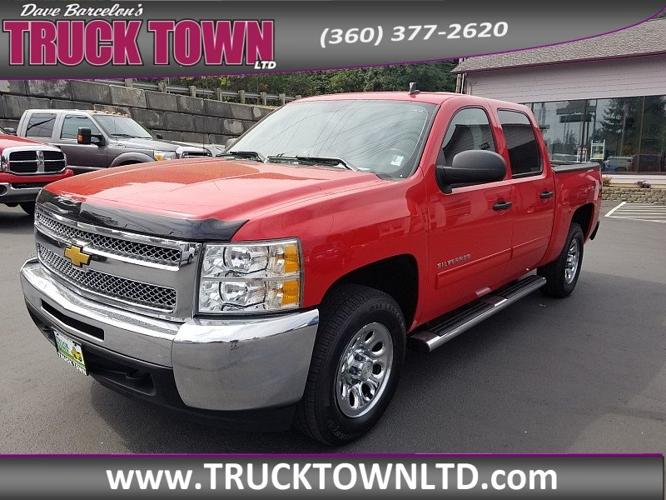 used 2012 chevrolet silverado 1500 crew cab lt bremerton, wa 98312 for sale in bremerton, washington