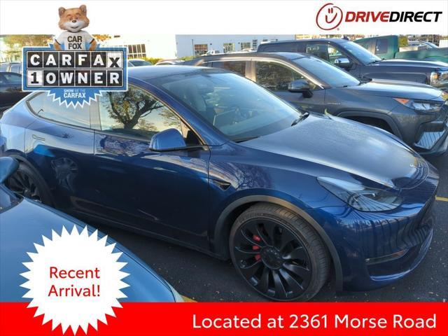 2022 tesla model y performance dual motor all-wheel drive
