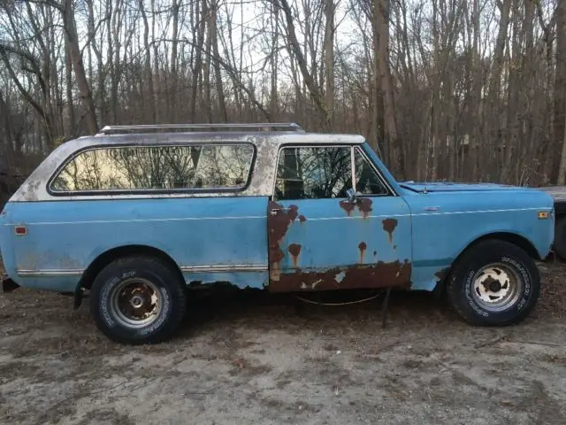 1980 international scout ii traveler "rare sd33t" diesel low miles, low reserve