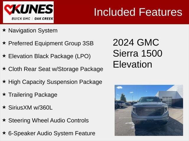 2024 gmc sierra 1500 elevation