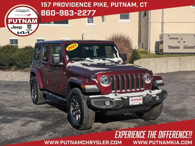 2021 jeep wrangler unlimited 80th anniversary 4x4