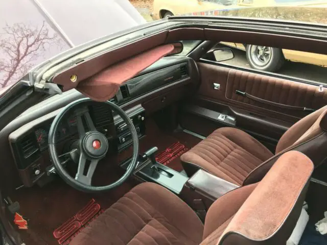 1987 chevrolet ss monte carlo aerocoupe t-tops