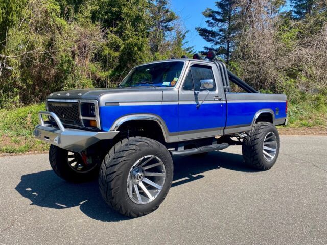 1983 ford f-150 pickup blue 4wd automatic