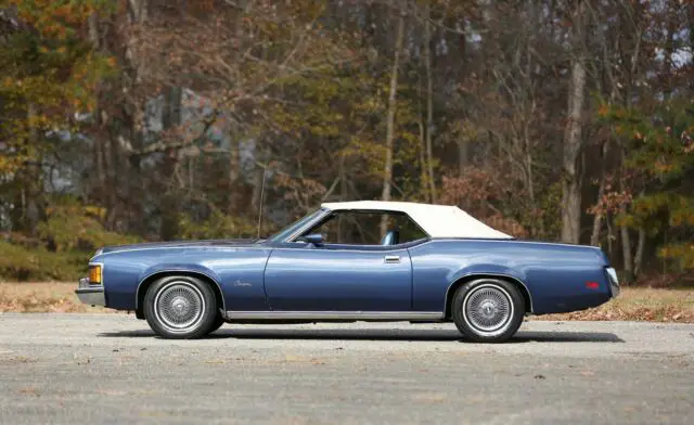 beautiful convertible collector car cougar xr7 convertible a/c newer repaint wow