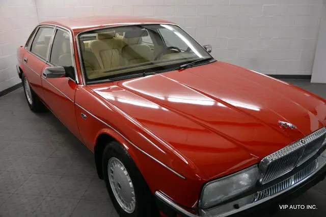 1992 jaguar xj, red with 68,764 miles available now!