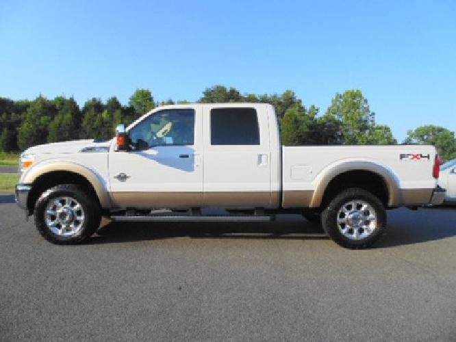 one owner 2011 ford f350 lariat crew cab 4x4 short bed diesel in locust grove, va