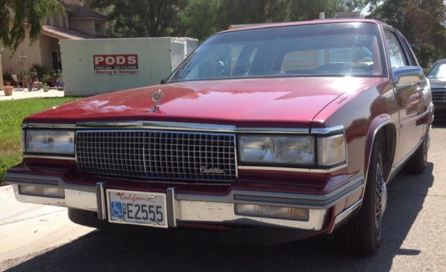 1988 cadillac coupe deville 47,600 miles ca. rare color - impeccably maintained