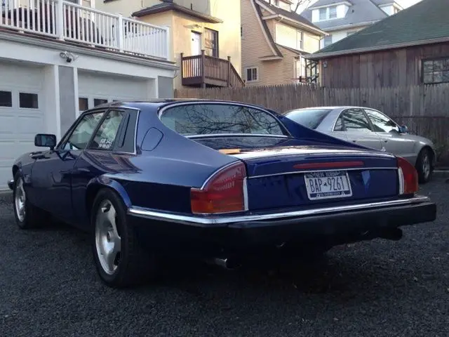 1990,jaguar,xjs,blue,custom,coupe,leather seats,corvette engine transmission