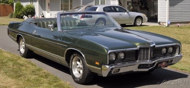 1972 ford ltd used automatic convertible, 351 factory cleveland modified engine