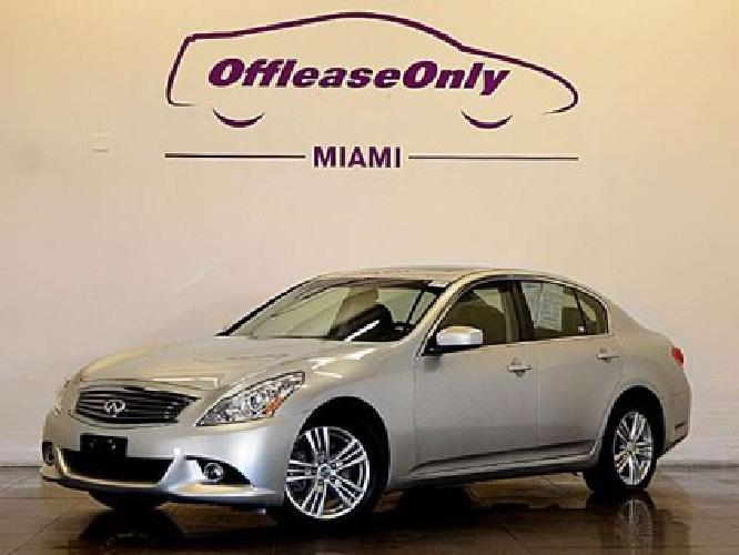 2012 infiniti g25 sedan x awd in miami, fl