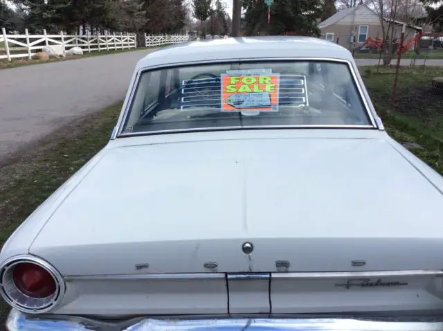 classic 1964 ford fairlane 4 door