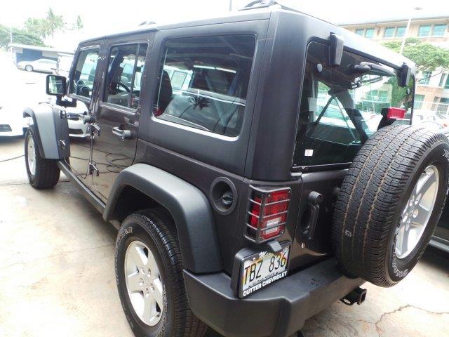 2014 jeep wrangler unlimited sport 4x4 sport 4dr suv for sale in honolulu, hawaii