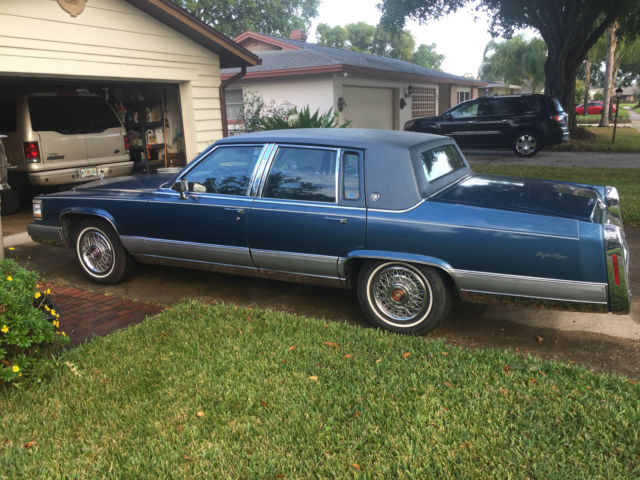 1991 cadillac brougham d'elegance 4 door