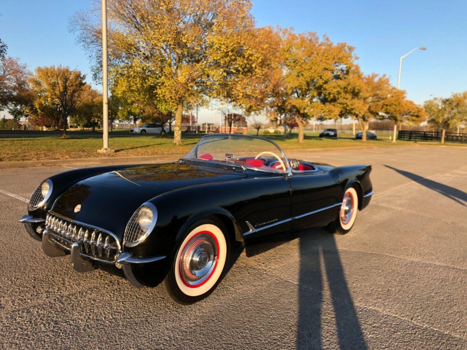 1954 chevrolet corvette rare 4 speed manual transmission