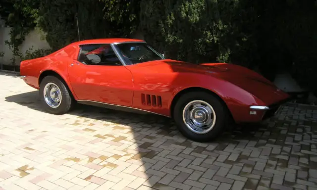 1968 chevrolet corvette 427/435 tri-power, low mile california car