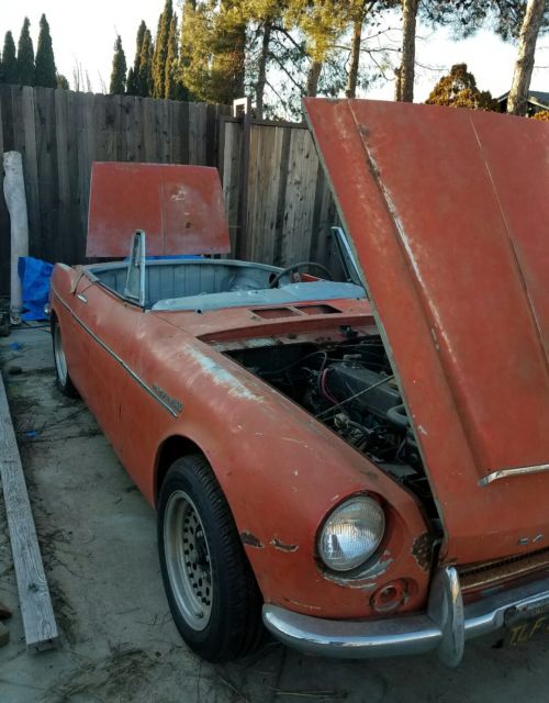 1966 datsun 1600 spl311 fairlady convertible