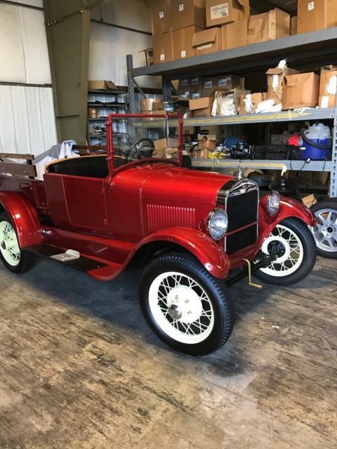 1926 ford model t roadster pickup restored!