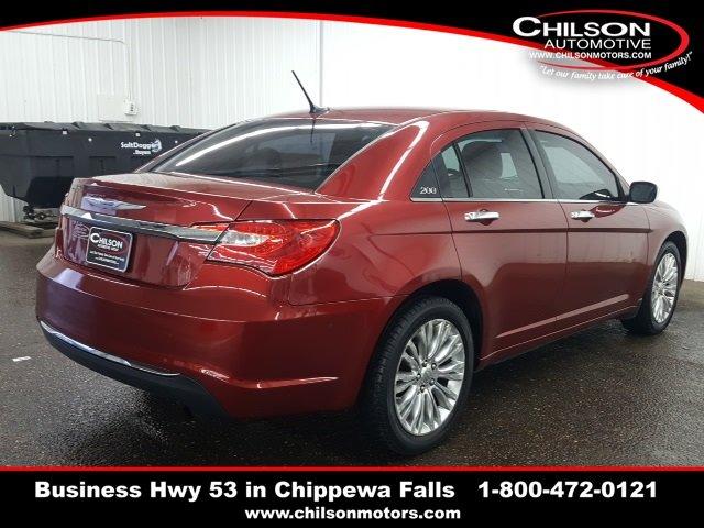 used 2012 chrysler 200 limited sedan chippewa falls, wi 54729 for sale in hallie, wisconsin