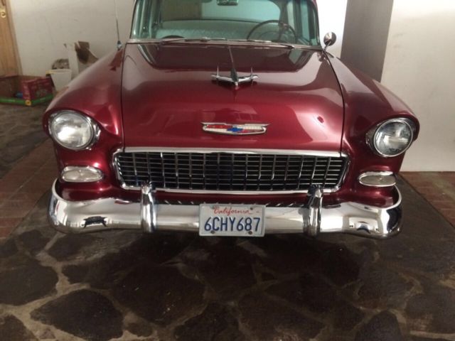 classic 1955 chevy 210 4 door sedan