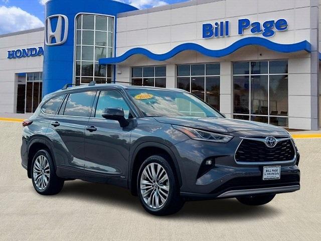 2024 toyota highlander hybrid platinum