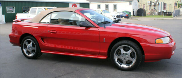 1994 ford svt cobra mustang convertible indy 500 pace car 3,000 miles
