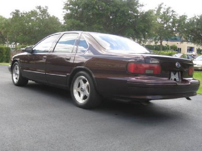 1996 chevrolet impalla ss-- one owner!!! low miles in fort myers, fl