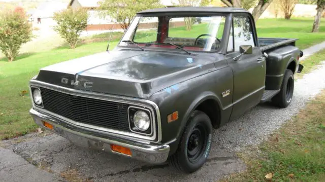 1972 gmc 1500 super custom sierra longbed stepside pickup c10 chevy chevrolet